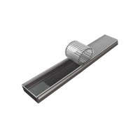 Внутрипольный конвектор КЗТО Бриз 200*100*1000 U 5Ал 12