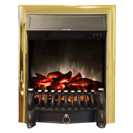 Каминокомплект RealFlame Neapolis WT с очагом Fobos Lux Brass S