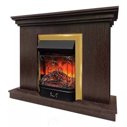 Каминокомплект Хорошие Камины Марс с очагом RealFlame Majestic Lux BR S венге