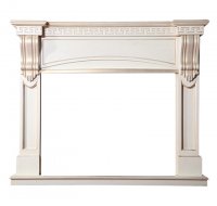 Портал Interflame Мюнхен бежевый с золотой патиной под очаги Panoramic 33