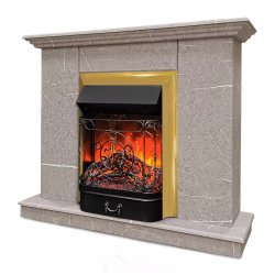 Каминокомплект Хорошие Камины Марс с очагом RealFlame Majestic Lux BR S мрамор