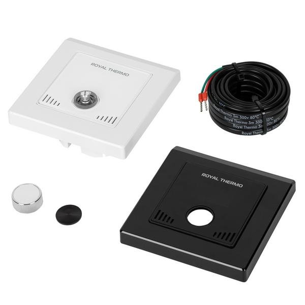 Комплект теплого пола Royal Thermo Doublepower Cable RTDC 2-17-1500 с терморегулятором RTI-16