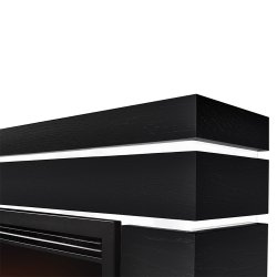 Каминокомплект Electrolux EFP/P-3020LS N портал Moderno 30 шпон чёрный дуб