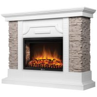 Каминокомплект Electrolux EFP/P-2520LS N портал Florida 25 белый серый
