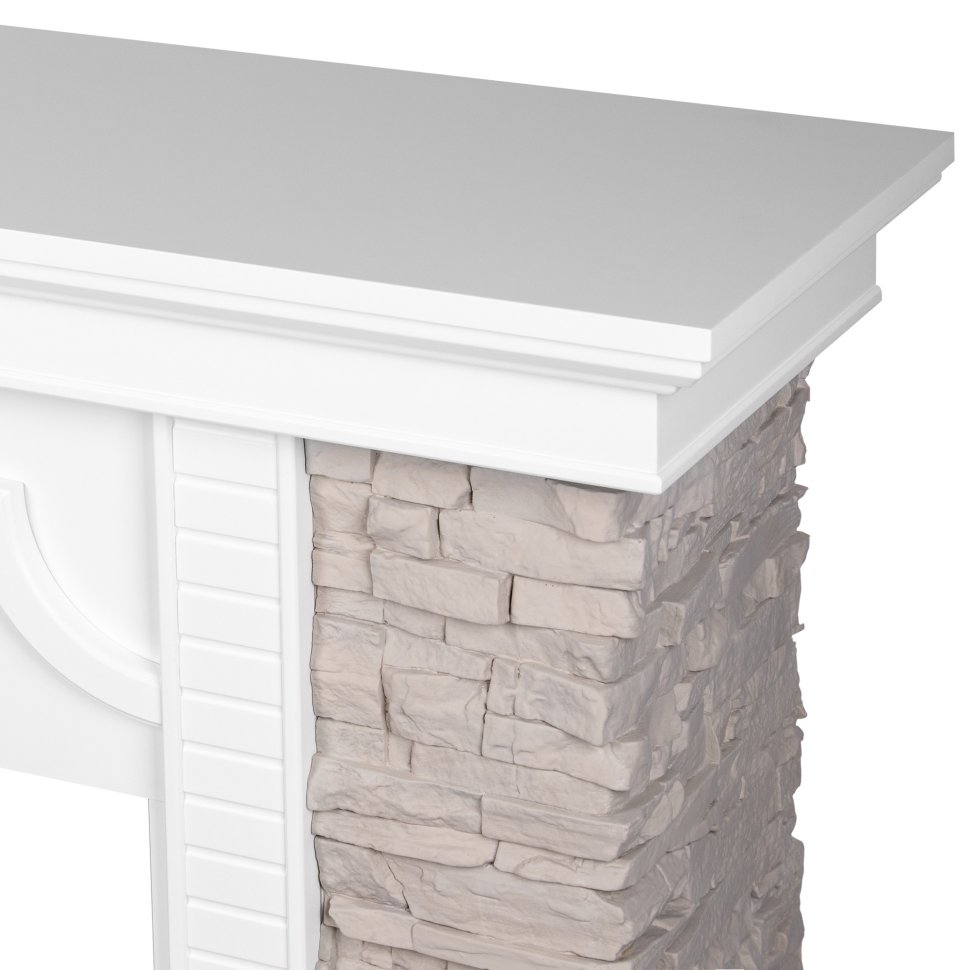 Каминокомплект Electrolux EFP/P-2520LS N портал Florida 25 белый серый