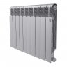 Биметаллический радиатор отопления Royal Thermo Revolution Bimetall 500 2.0 10 секций Silver Satin