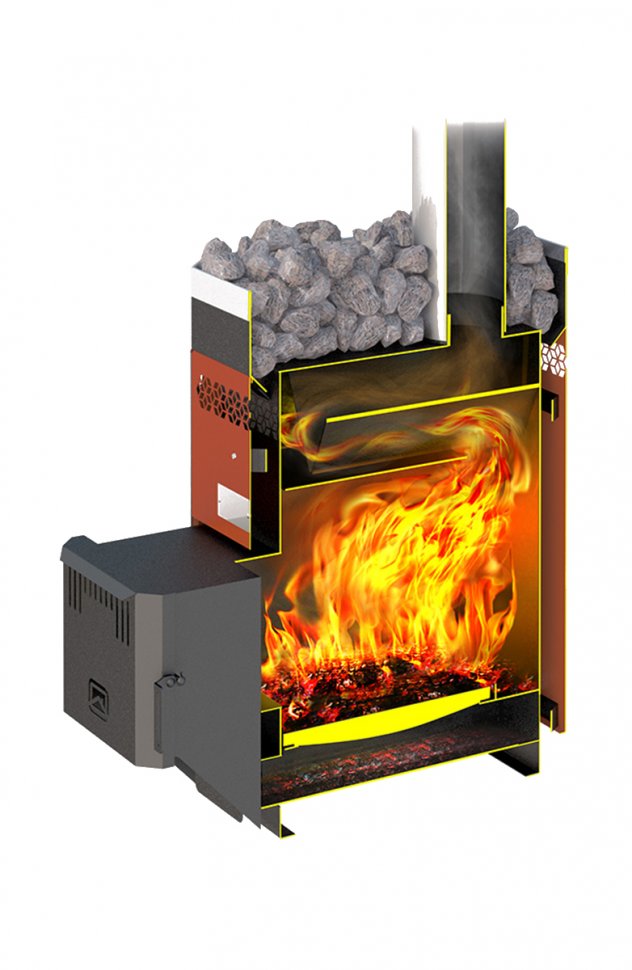 Печь отопительная Теплодар Русь-9 Л