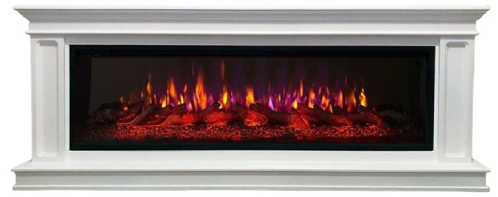 Каминокомплект Interflame Стаффорд с очагом FreeSpace 60 LED FX QZ белый