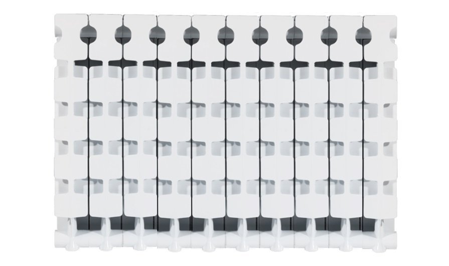 Алюминиевый радиатор отопления Fondital 500/100 Calidor Super B4 (10 секций)