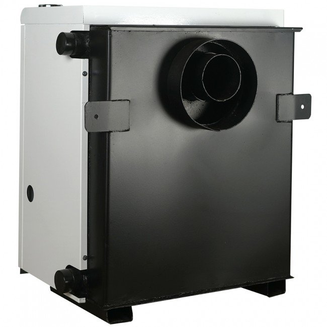 Парапетный газовый котел Гефест КСГ-7С с трубой