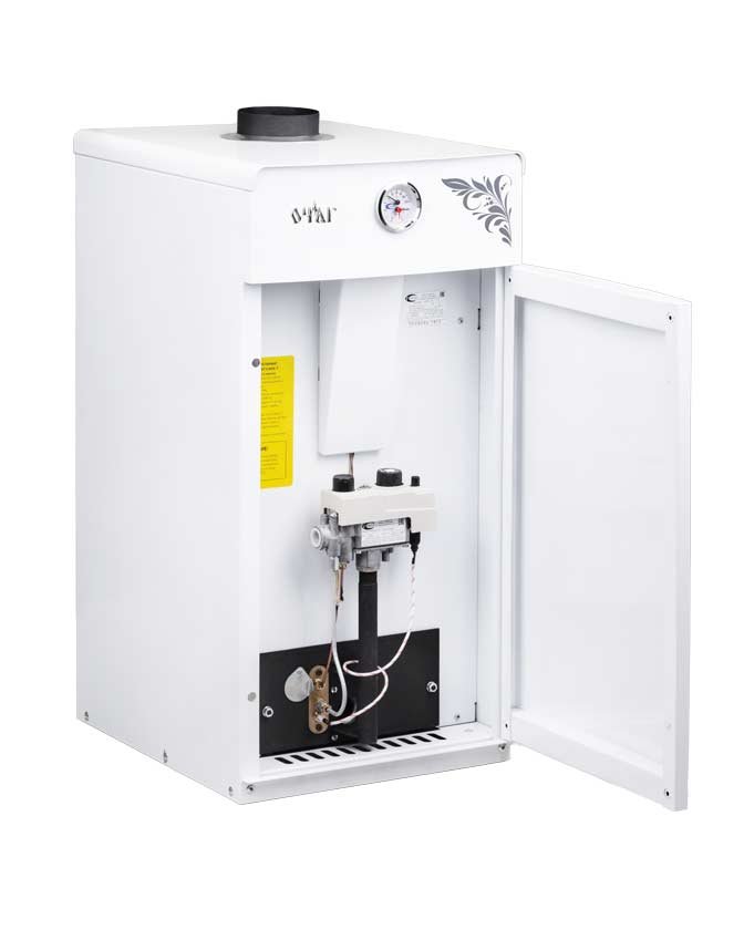 Напольный газовый котел Очаг АОГВ-8 EН