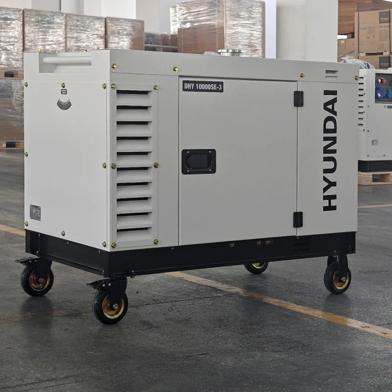 Дизельный электрогенератор Hyundai DHY 10000SE-3