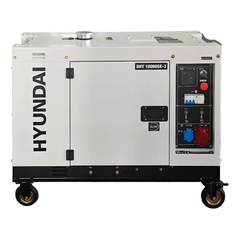 Дизельный электрогенератор Hyundai DHY 10000SE-3
