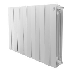Биметаллический радиатор отопления Royal Thermo PianoForte 500 белый 12 секций