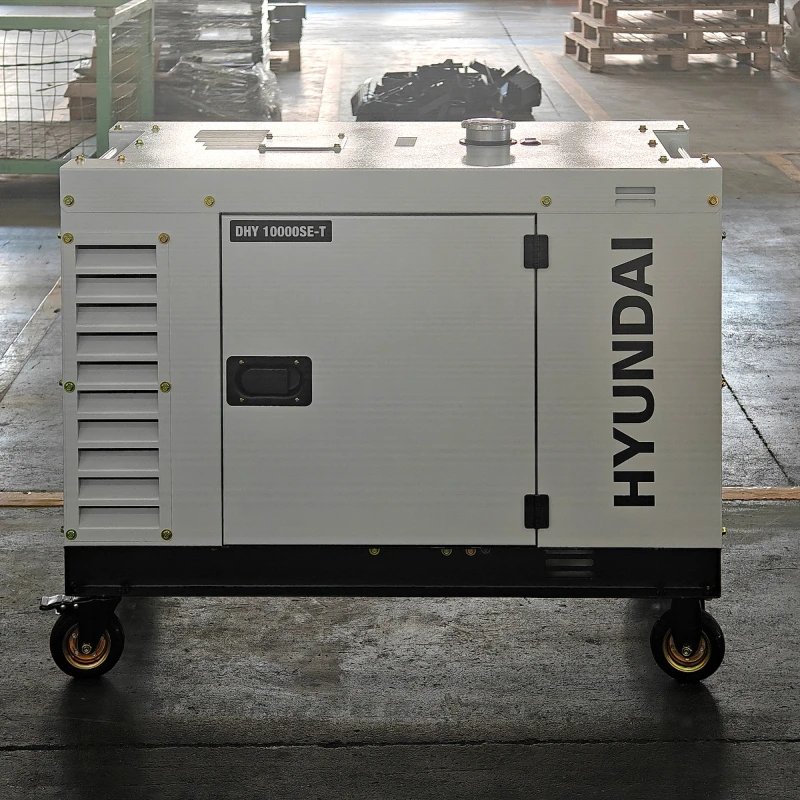 Дизельный электрогенератор Hyundai DHY 10000SE-T