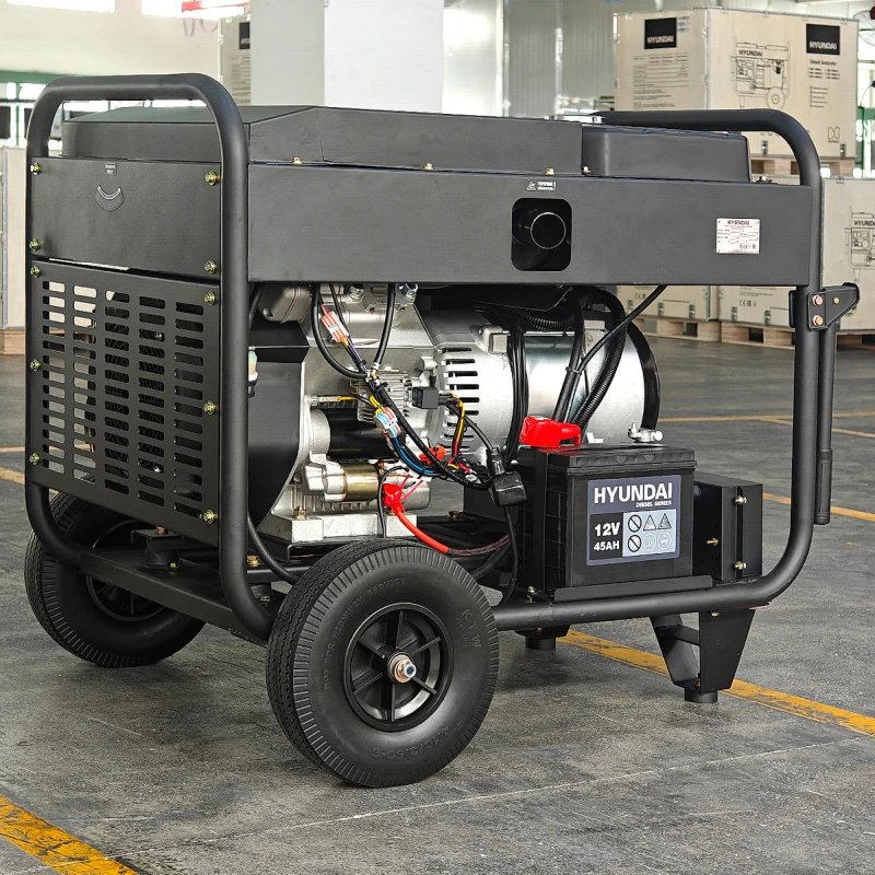 Дизельный электрогенератор Hyundai DHY 14000LE