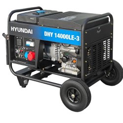 Дизельный электрогенератор Hyundai DHY 14000LE-3