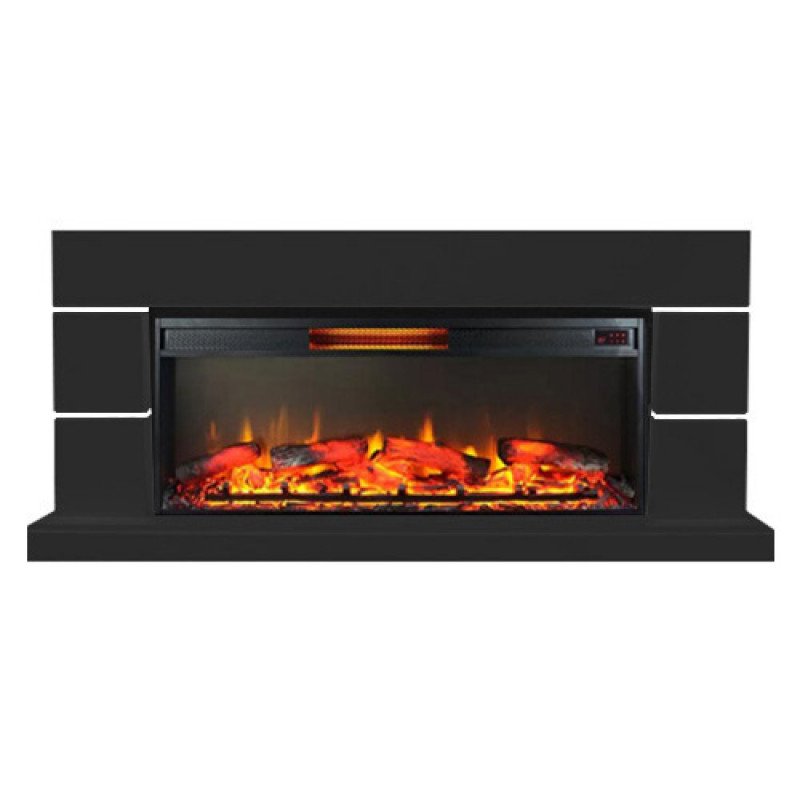 Каминокомплект Interflame Норд черный с очагом Foton 42 LED FX QZ