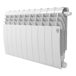 Биметаллический радиатор отопления Royal Thermo BiLiner 350 Bianco Traffico VR80 10 секций