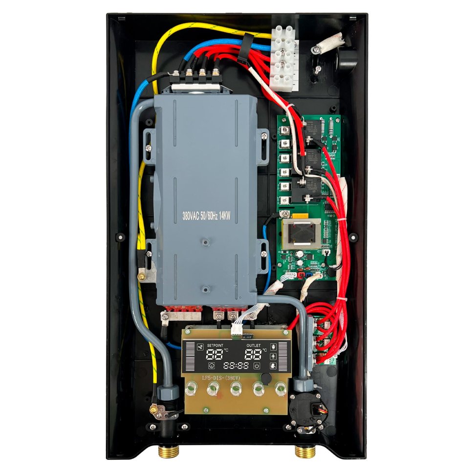 Проточный электрический водонагреватель Primoclima Integra 14 кВт черный