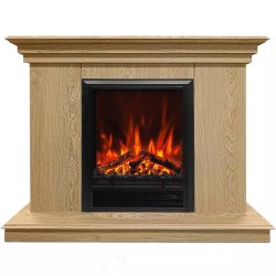 Каминокомплект Хорошие Камины Марс с очагом RealFlame Eugene сосна