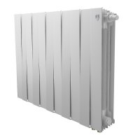 Биметаллический радиатор отопления Royal Thermo PianoForte 300 11 секций Bianco Traffico VDR