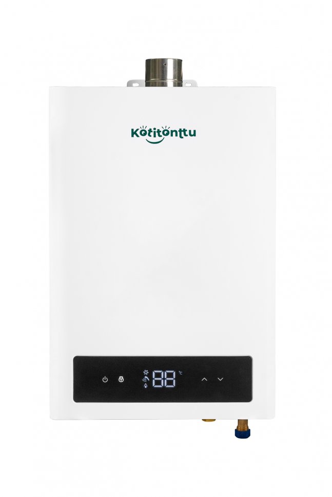 Проточный газовый водонагреватель Kotitonttu Suari S16 ST (полутурбо 30кВт)