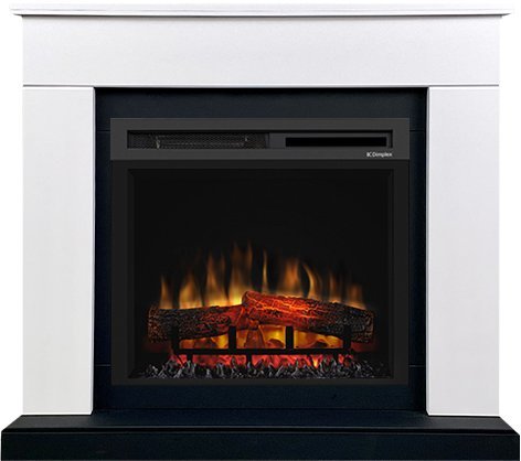 Каминокомплект Dimplex Bergen (Разборный) с очагом XHD23L-INT белый с черным