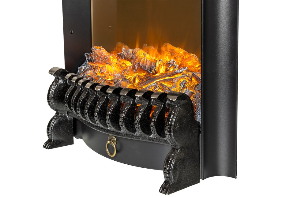 Каминокомплект Royal Flame Barcelona (Разборный) Дуб галифакс c очагом Fobos FX M Black RC