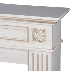 Портал Firelight Siena 42 слоновая кость с золотой патиной