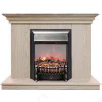 Каминокомплект Хорошие Камины Марс с очагом RealFlame Fobos Lux BL S сосна