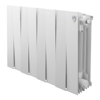 Биметаллический радиатор отопления Royal Thermo PianoForte 300 белый 8 секций