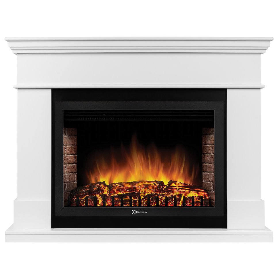 Каминокомплект Firelight California 30 с очагом Electrolux EFP/P-3020LS N белый