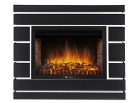 Каминокомплект Firelight Moderno 25 с очагом EFP/P-2520LS шпон черный дуб