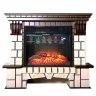 Каминокомплект Interflame Экстер М средний дуб с очагом Foton 23 LED FX