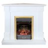 Каминокомплект RealFlame Andrea Corner с очагом Majestic Lux Brass S