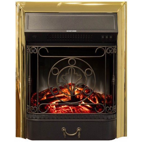 Каминокомплект RealFlame Andrea Corner с очагом Majestic Lux Brass S
