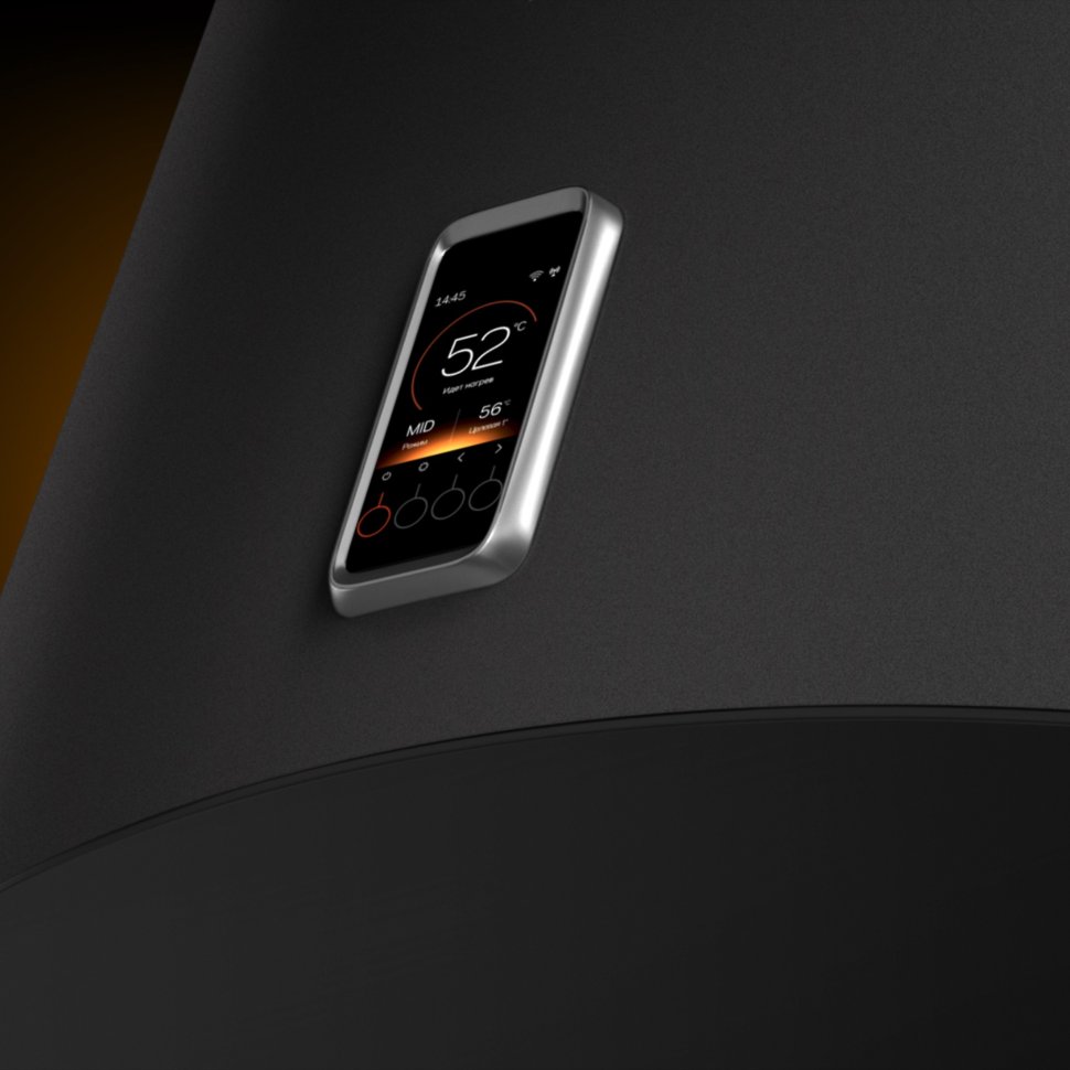 Накопительный водонагреватель AURUS AWH SS 100 S Graphite