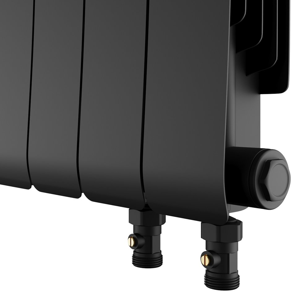 Биметаллический радиатор отопления Royal Thermo Infinity 300 Noir Sable VR80 10 секций