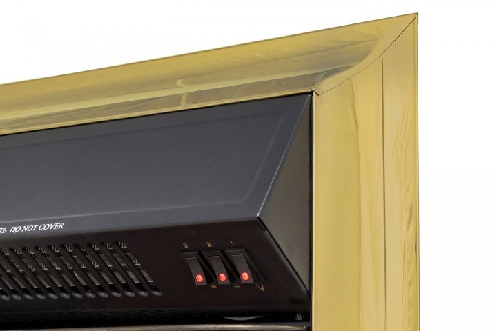 Каминокомплект Royal Flame Dublin (Разборный) с очагом Majestic FX Brass орех каньон/сланец