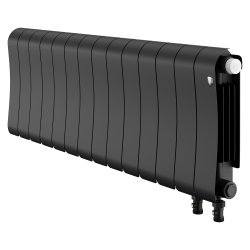 Биметаллический радиатор отопления Royal Thermo Infinity 300 Noir Sable VR80 14 секций