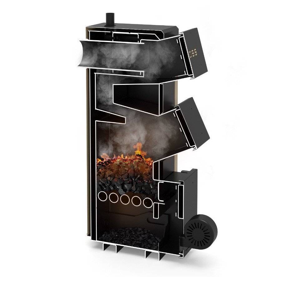 Напольный твердотопливный котел Koloss Start Plus 55