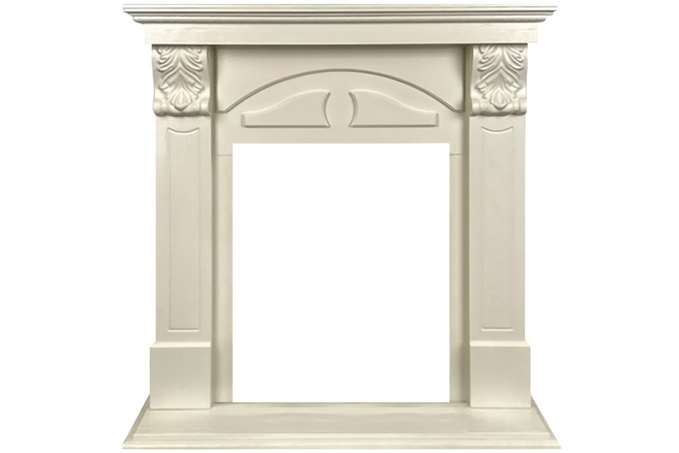 Портал Royal Flame Dublin RUSTIC (Разборный) Classic слоновая кость