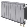 Биметаллический радиатор отопления Royal Thermo Infinity 300 Silver Satin VR80 10 секций
