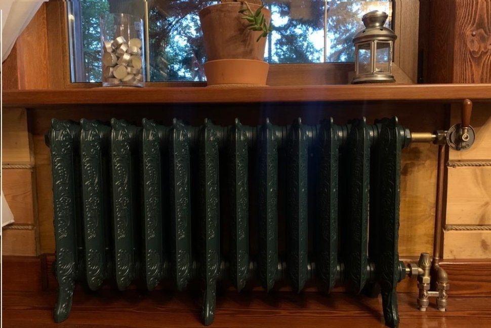 Чугунный радиатор отопления RETROstyle Windsor 350 5 секций