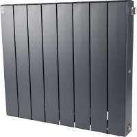 Биметаллический радиатор отопления Rifar Supremo Ventil SVR 500 8 секций титан