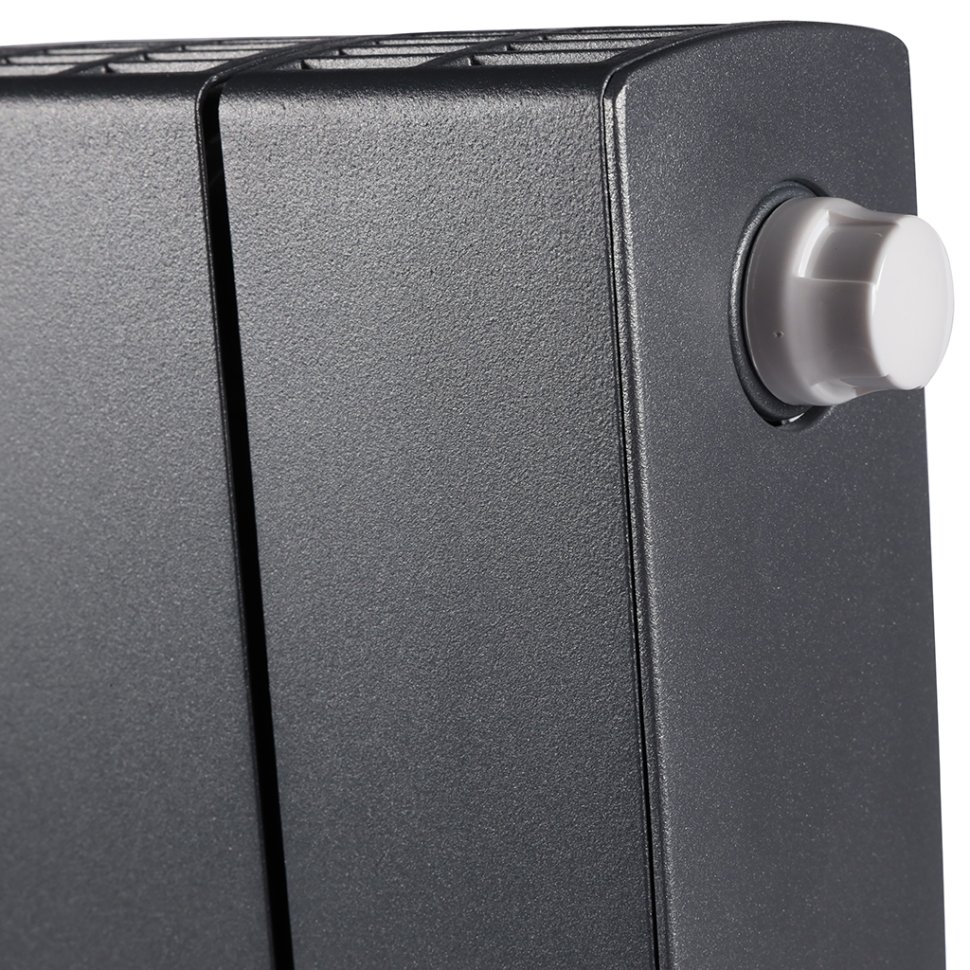 Биметаллический радиатор отопления Rifar Supremo Ventil SVR 500 8 секций титан