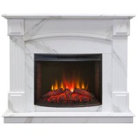 Каминокомплект RealFlame Carolina 25.5/24 WT F512 c очагом Evrika LED