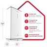 Накопительный электрический водонагреватель Ariston VELIS TECH ABSE DRY 100