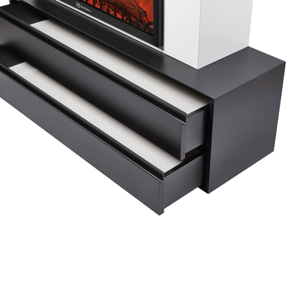 Портал Firelight Combi 30 белый черный р/в